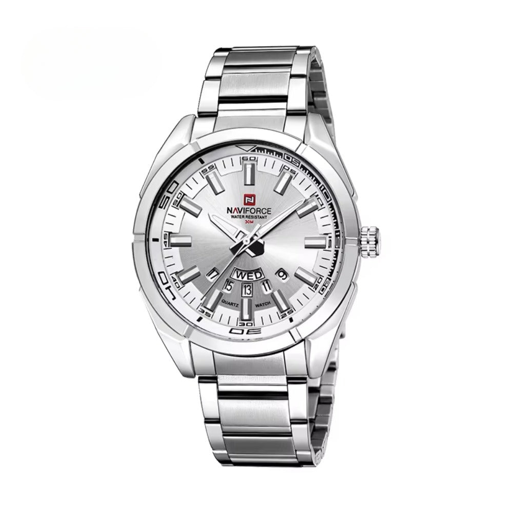 Classic Casual Watch for Men Stainless teel Sport Waterproof Male Watches Quartz Date Display Watch