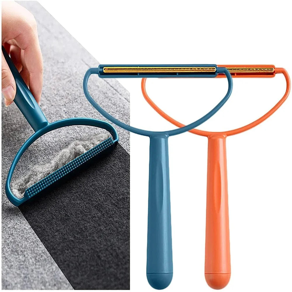 1 PC Manual Clothing Lint Remover Home Use Plastic Metal Material No Battery Required Coats Hats Lint Trimmer