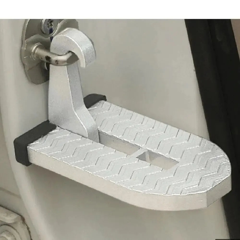 1pc Car Foot Pedal Aluminum Door Pedal Universal Mini Auxiliary Pedal Upper Roof Pedal Pedal Pedal Car Accessories