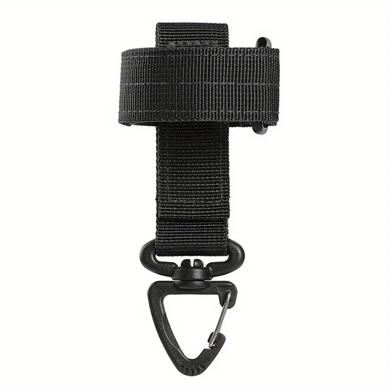 1pc Glove Hanging Buckle Rope Storage Buckle Military Fan Tactical Nylon Carabiner Multi-purpose Outdoor Glove Storage Tie