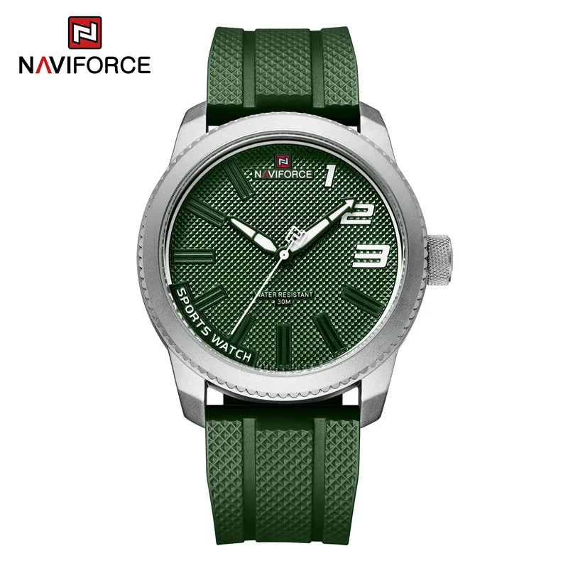 Silicone Strap Men's Watches Waterproof Sport Quartz Military Watch Men Watch