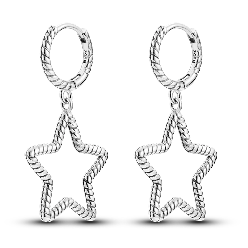 Ear Loops Star Sun Earrings Pendant Simple Jewelry For Women Girls Party Gifts