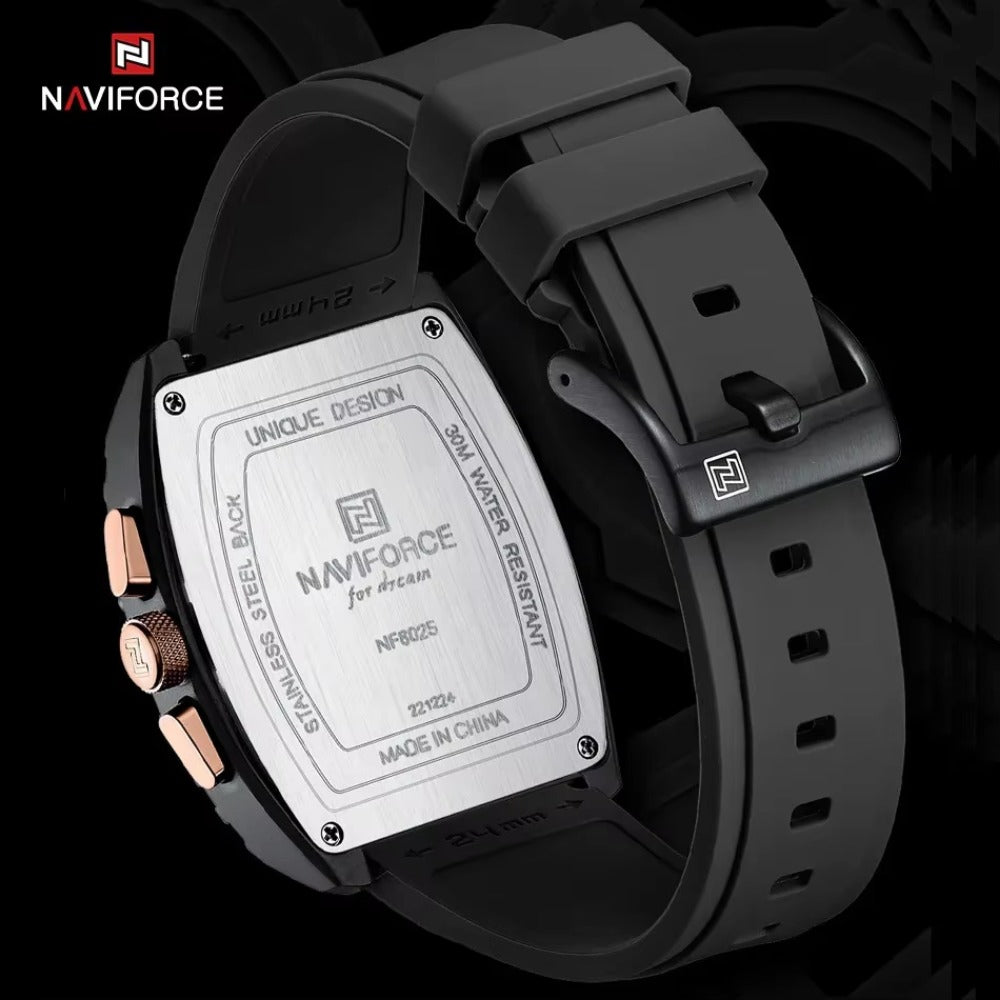 New Design Men's Watches Silicone Band Military Quartz Wristwatches Fashion Waterproof  Watch