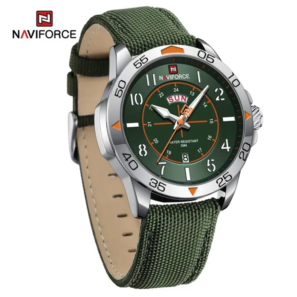 Men's Watches Waterproof Luxury Business Casual Nylon Strap Quartz Wristwatch Luminous