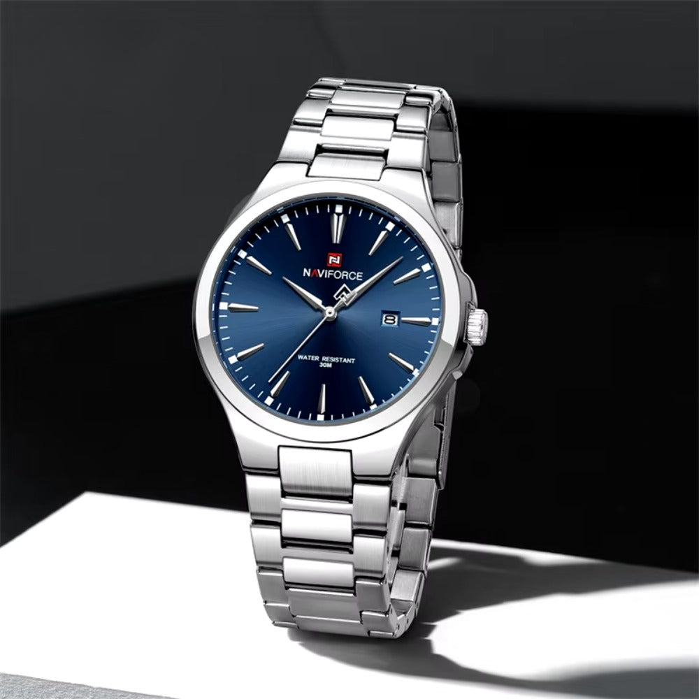 Fashion Watches for Men Stainless Steel Simple Elegant Watch  Male Waterproof Wrist watch