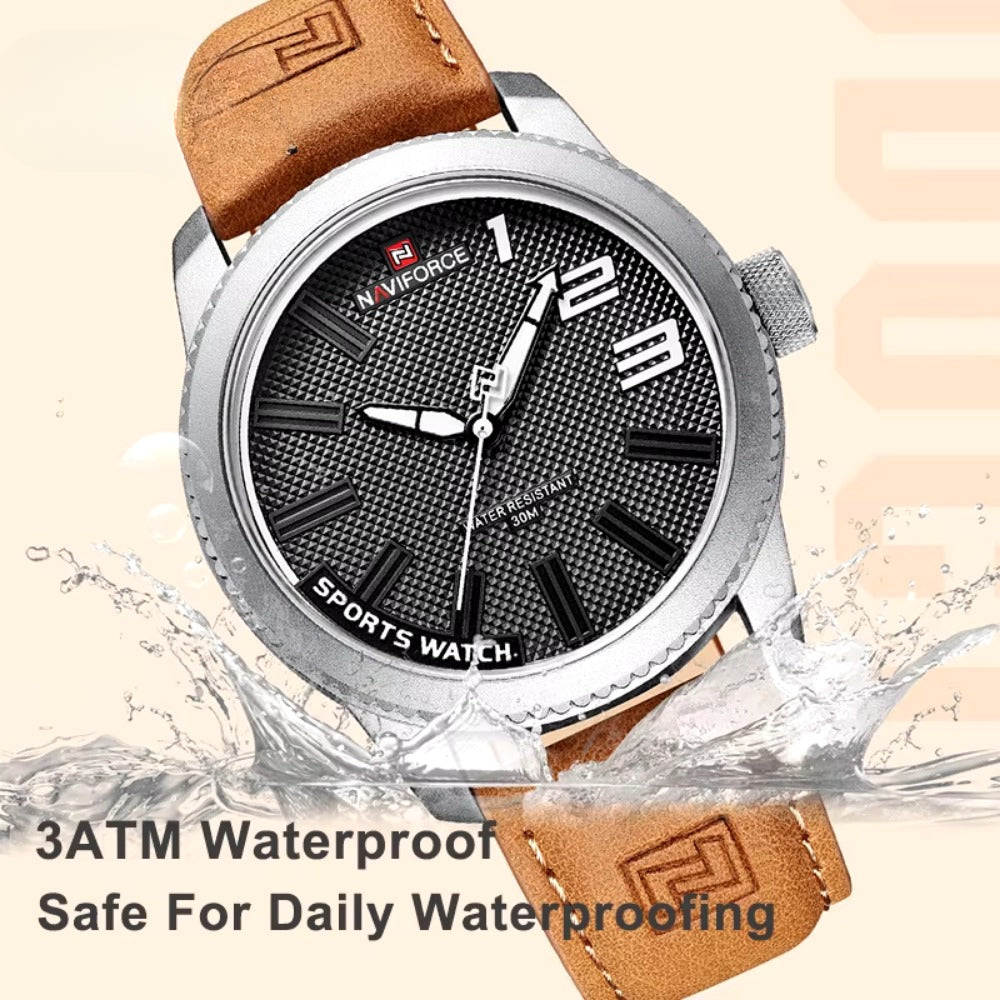 Watch For Men  New Quartz Sport Waterproof Watch Fashion Luxury High Quality Male Leather Wrist watch