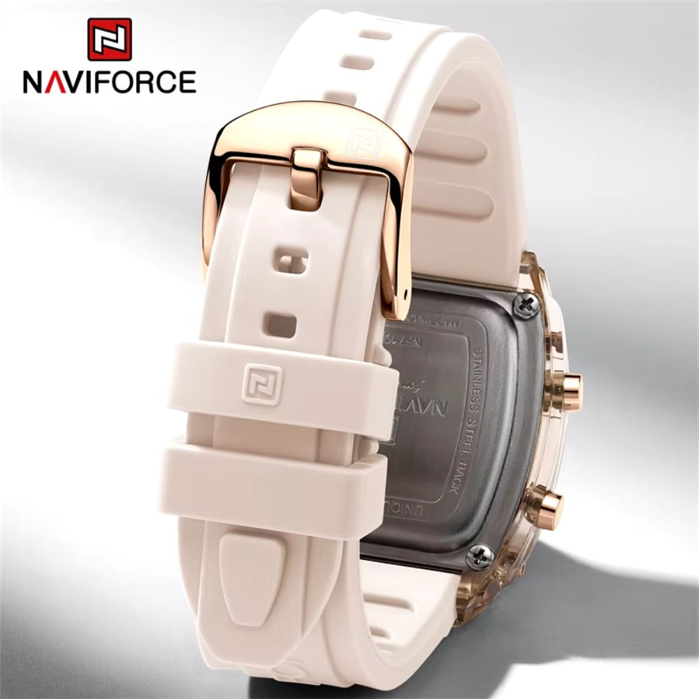 Women Watch Waterproof Square Wristwatches LED Digital Silicone Strap Sport Electronic Watch