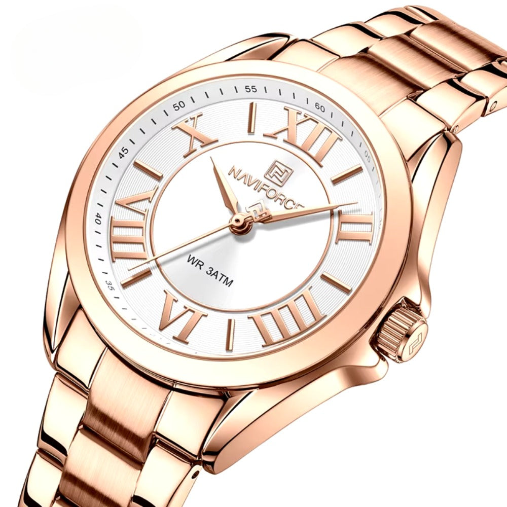 Waterproof Women Quartz Watches Female Fashion Wrist Watch Ladies Watch  Stainless Steel Band