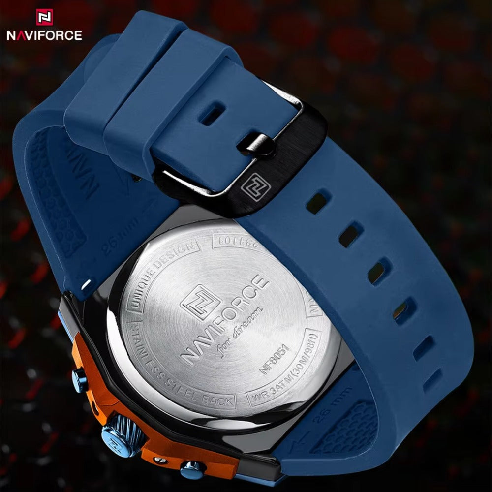 Men Watch Silicone Strap Waterproof Male Quartz Wrist watch Sport Watch