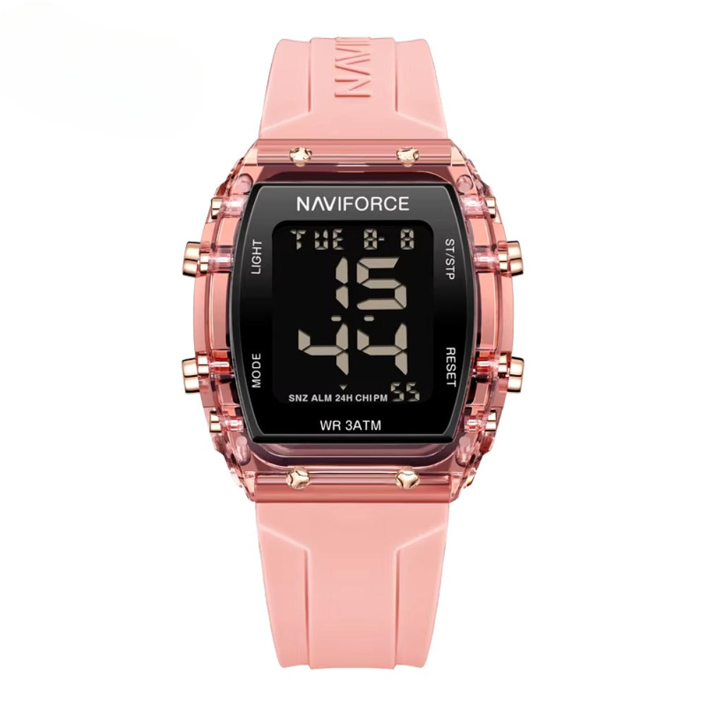 Women's Watches Silicone Strap Female Electronic Watch Waterproof Ladies Wristwatches