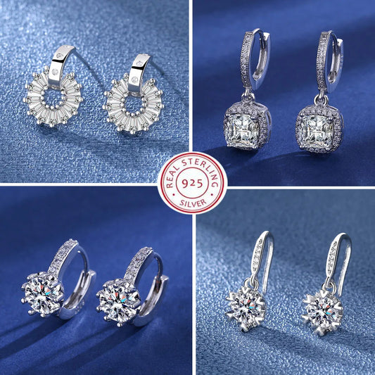 Cute Tiny Clear CZ Stud Earrings | Women’s Fashion Jewelry