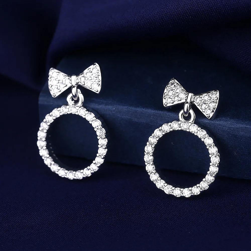 Cute Tiny Clear CZ Stud Earrings | Women’s Fashion Jewelry