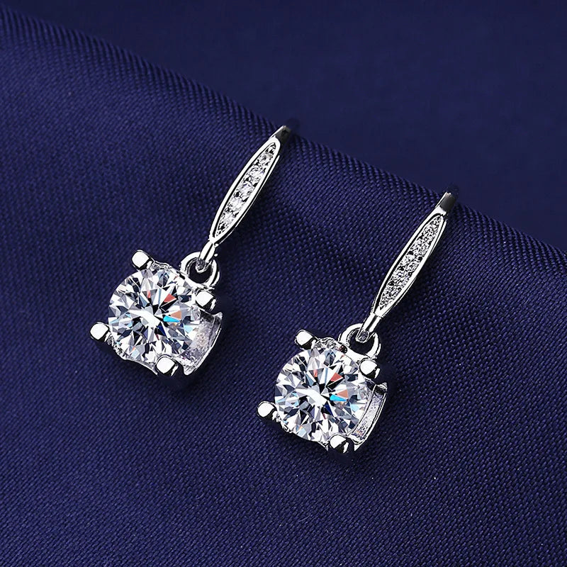 Cute Tiny Clear CZ Stud Earrings | Women’s Fashion Jewelry