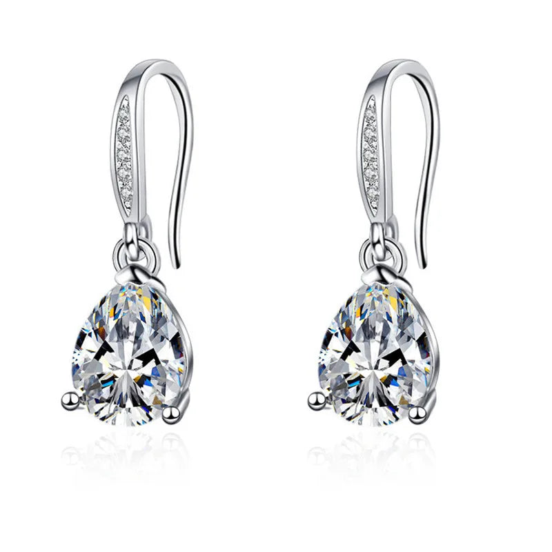 Cute Tiny Clear CZ Stud Earrings | Women’s Fashion Jewelry