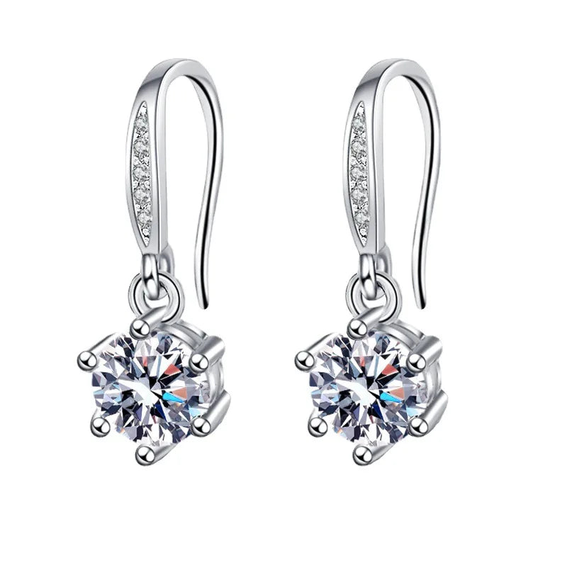 Cute Tiny Clear CZ Stud Earrings | Women’s Fashion Jewelry