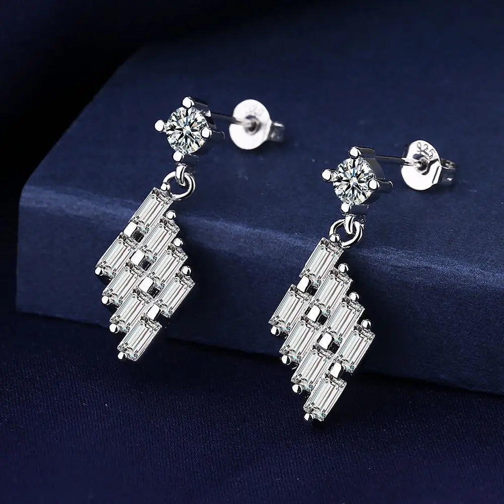 Cute Tiny Clear CZ Stud Earrings | Women’s Fashion Jewelry