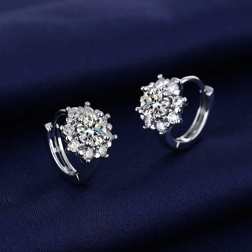 Cute Tiny Clear CZ Stud Earrings | Women’s Fashion Jewelry