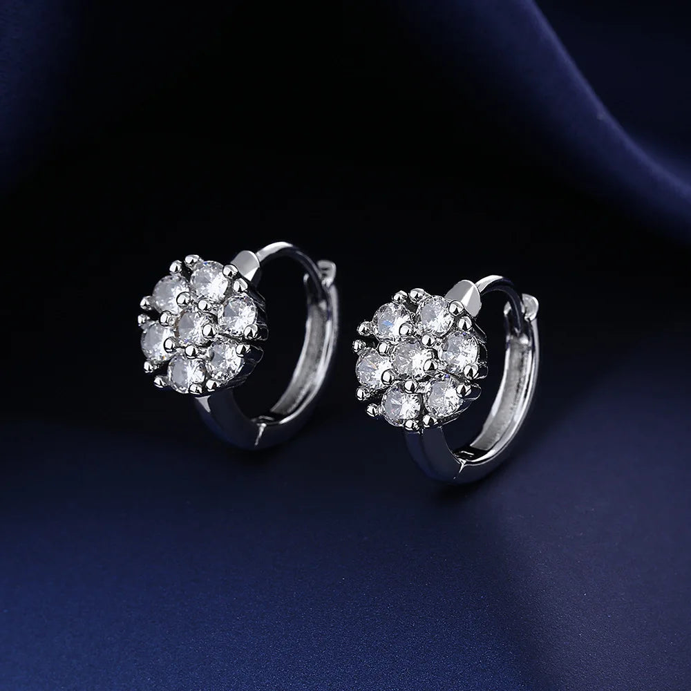 Cute Tiny Clear CZ Stud Earrings | Women’s Fashion Jewelry