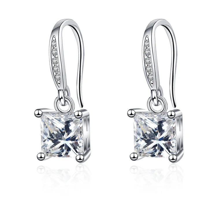 Cute Tiny Clear CZ Stud Earrings | Women’s Fashion Jewelry