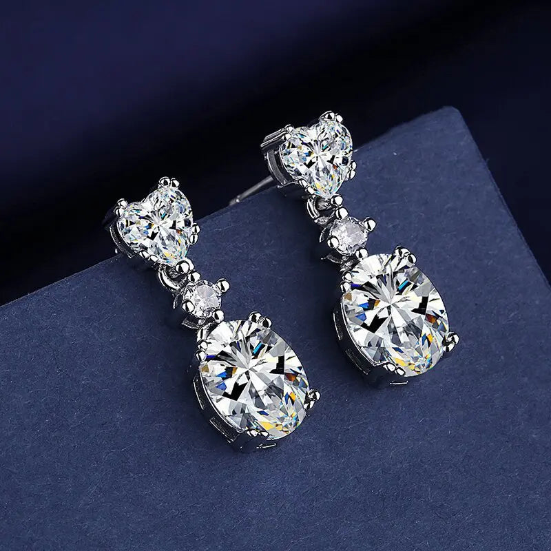 Cute Tiny Clear CZ Stud Earrings | Women’s Fashion Jewelry