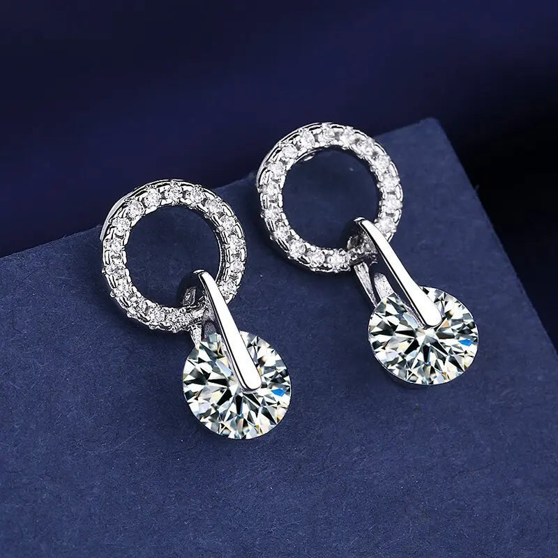 Cute Tiny Clear CZ Stud Earrings | Women’s Fashion Jewelry