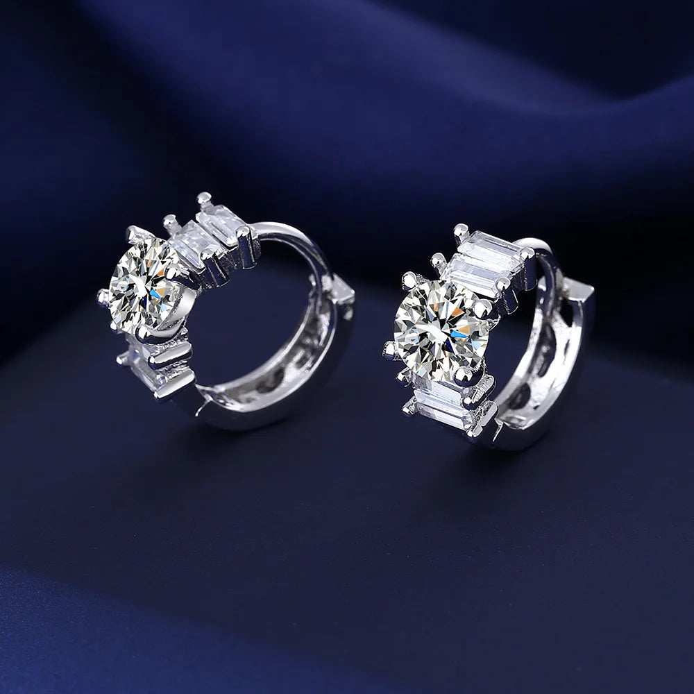 Cute Tiny Clear CZ Stud Earrings | Women’s Fashion Jewelry