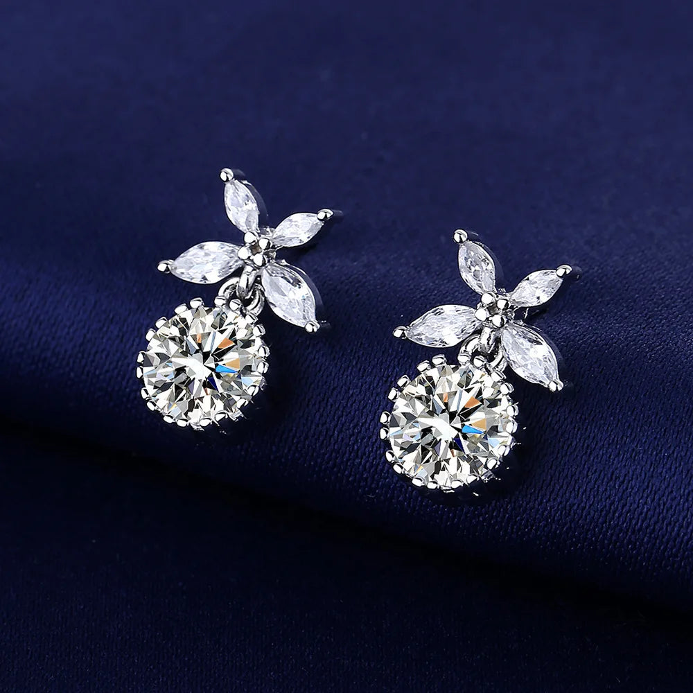 Cute Tiny Clear CZ Stud Earrings | Women’s Fashion Jewelry