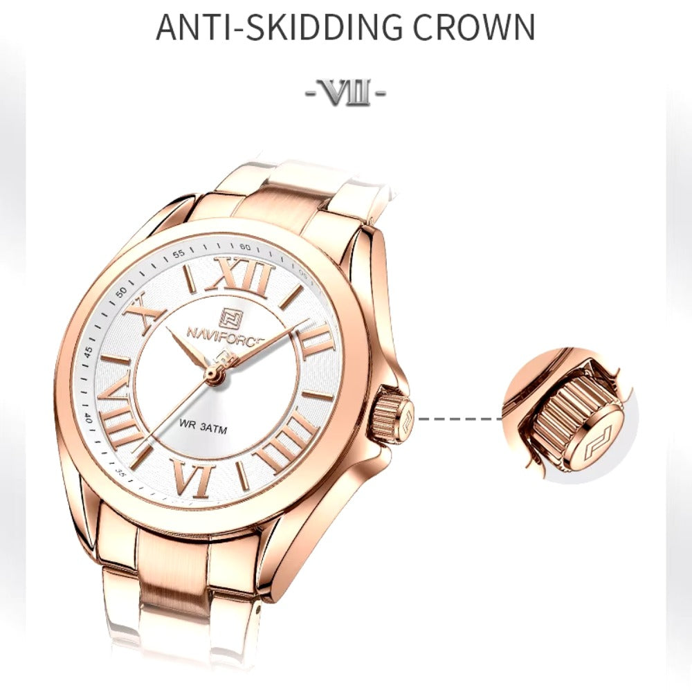 Waterproof Women Quartz Watches Female Fashion Wrist Watch Ladies Watch  Stainless Steel Band