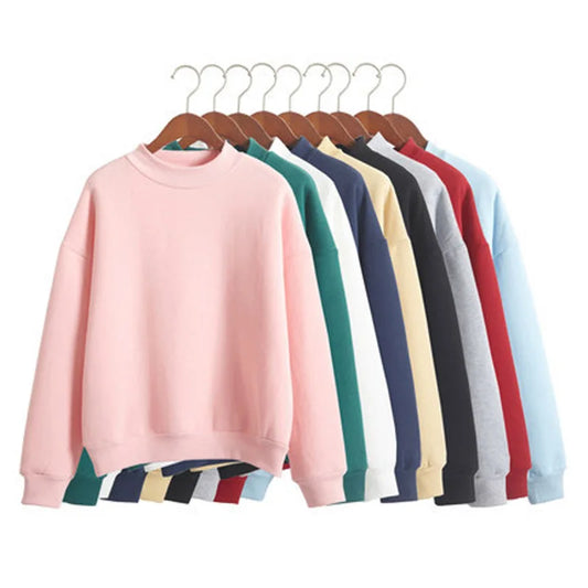 Basic Women's Sweatshirts | Winter & Autumn Hoodies S-XXL