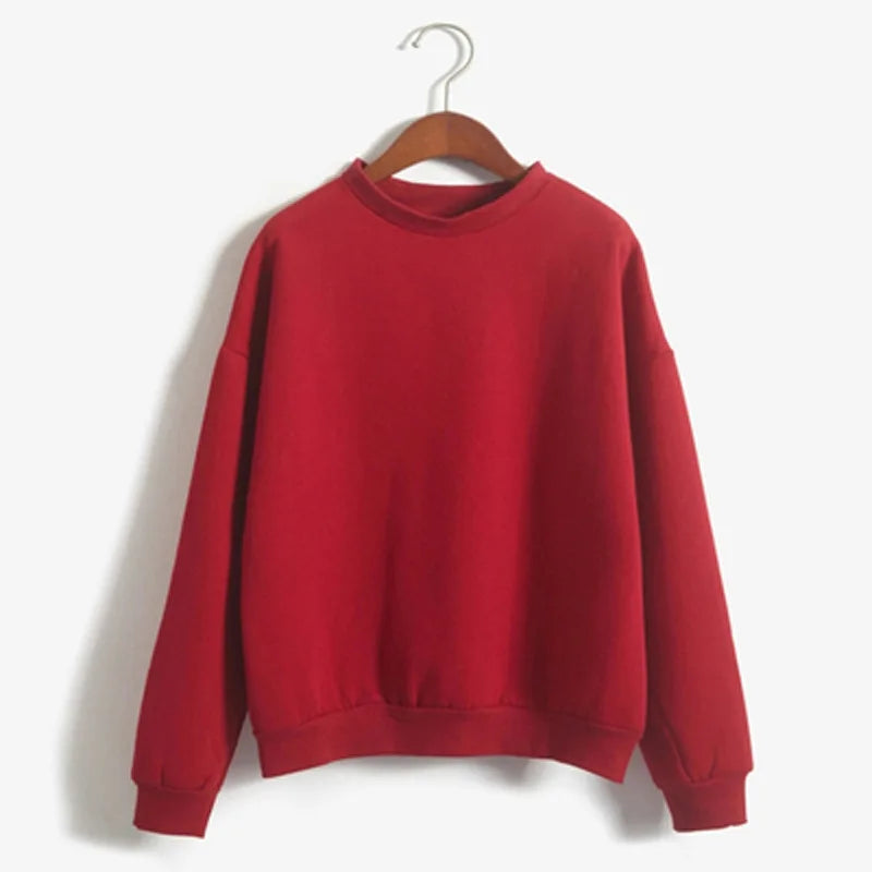 Basic Women's Sweatshirts | Winter & Autumn Hoodies S-XXL