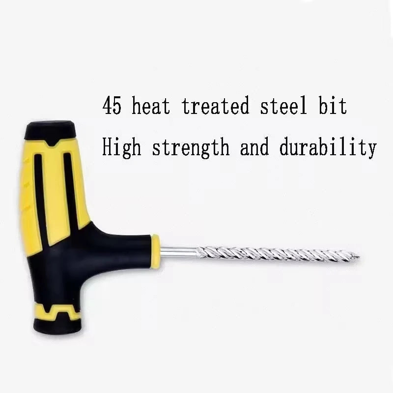 Car Tire Repair Tool Set Vacuum Tire Special Emergency Motorcycle Electric Vehicle Universal Rubber Strip Quick Tire Repair