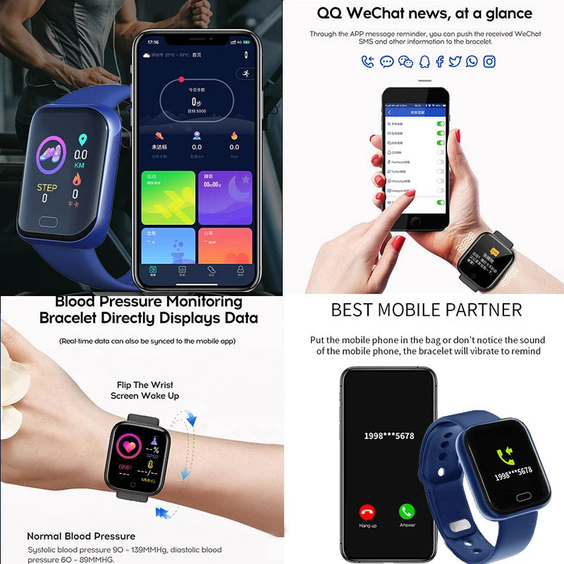 Kids Bluetooth Fitness Watch