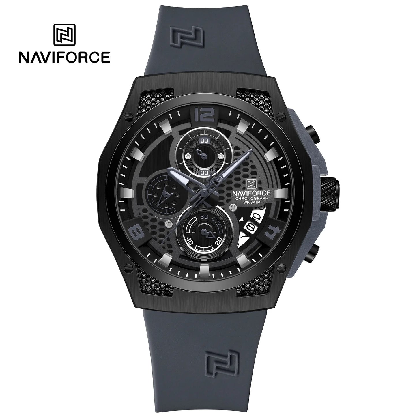 Larger Dial Men Military Watches Male High-end Quartz Calendar Fashion Design Wrist Watches PU Waterproof Watch