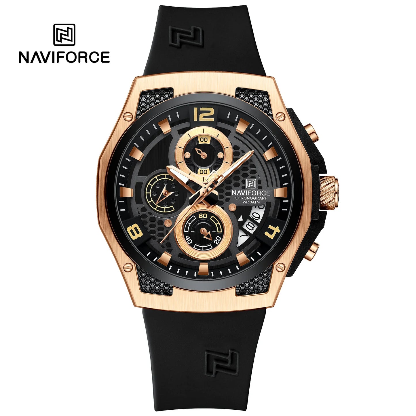 Larger Dial Men Military Watches Male High-end Quartz Calendar Fashion Design Wrist Watches PU Waterproof Watch