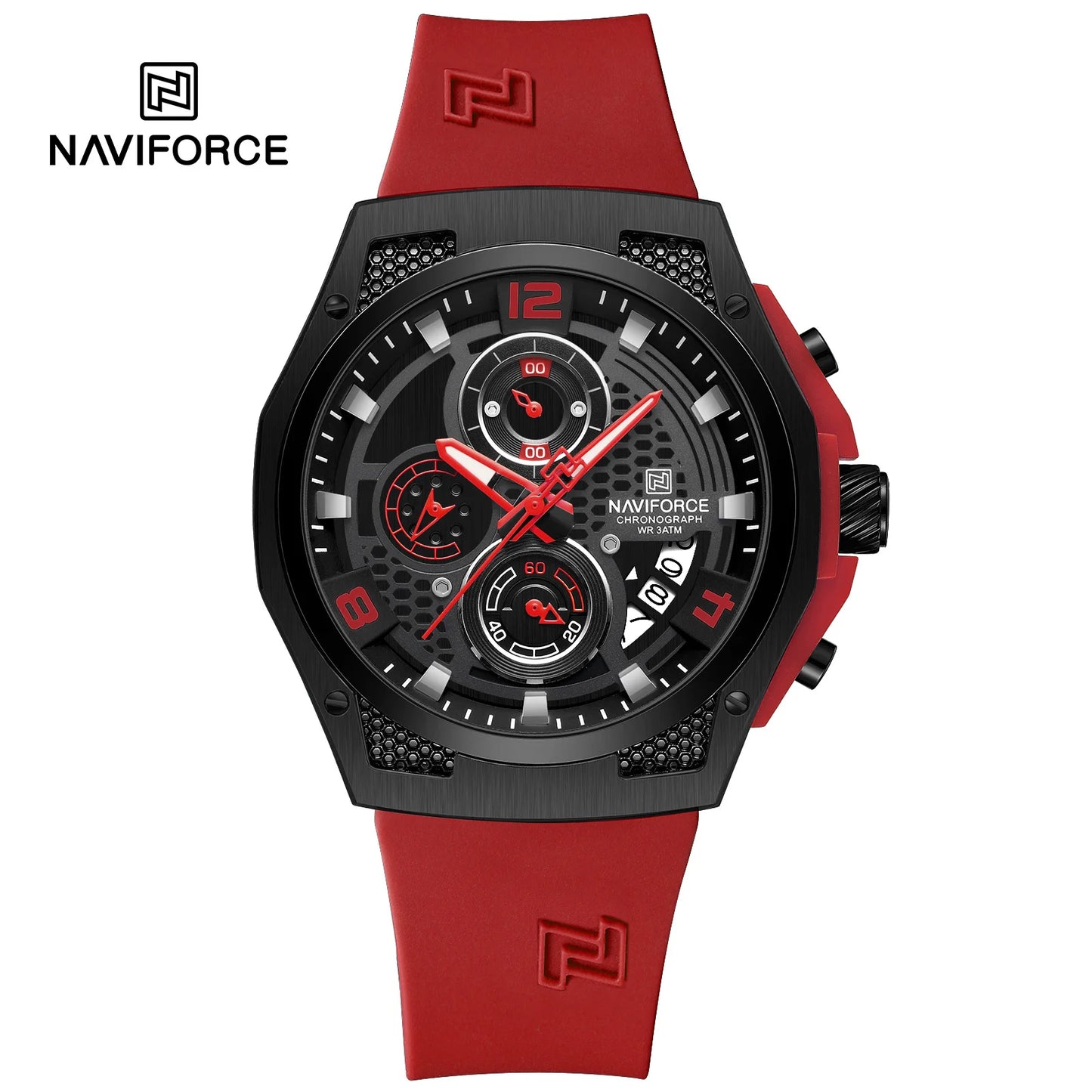 Larger Dial Men Military Watches Male High-end Quartz Calendar Fashion Design Wrist Watches PU Waterproof Watch