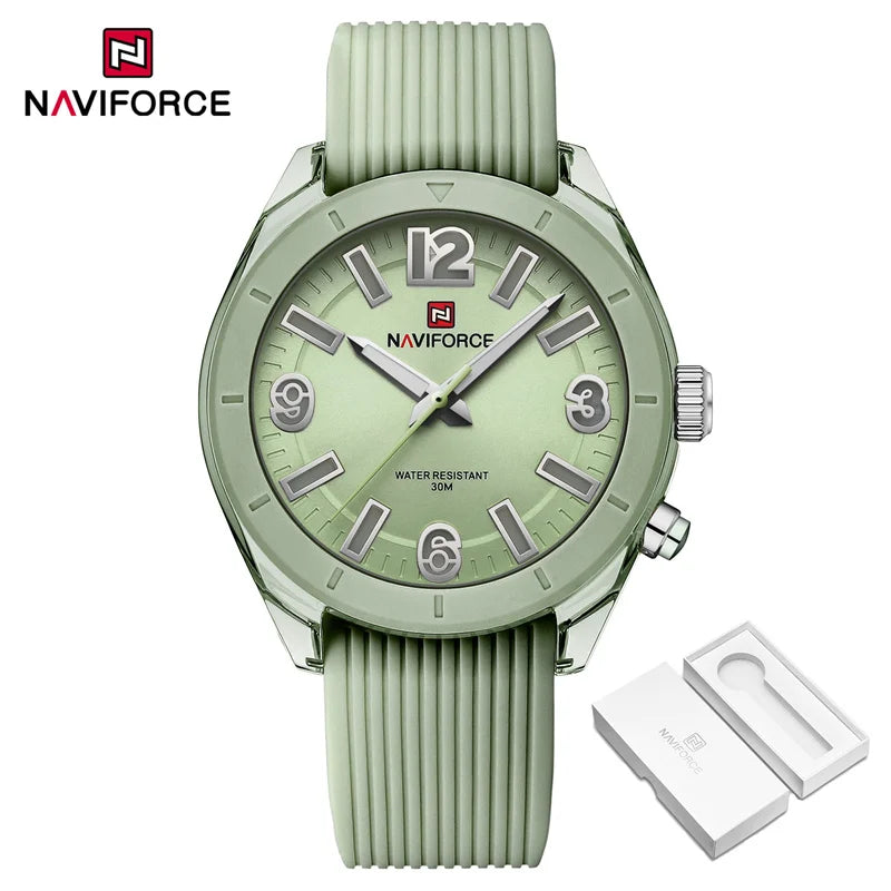 New Fashion Women's Watches Ladies Waterproof Quartz Wristwatches Silicone Strap Luminous Watch