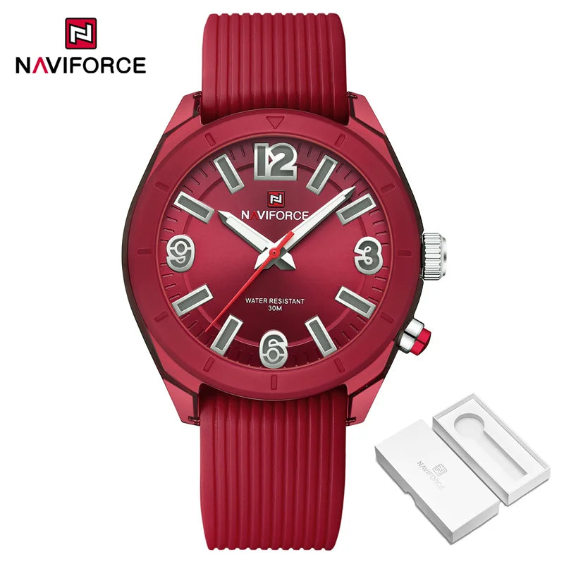 New Fashion Women's Watches Ladies Waterproof Quartz Wristwatches Silicone Strap Luminous Watch