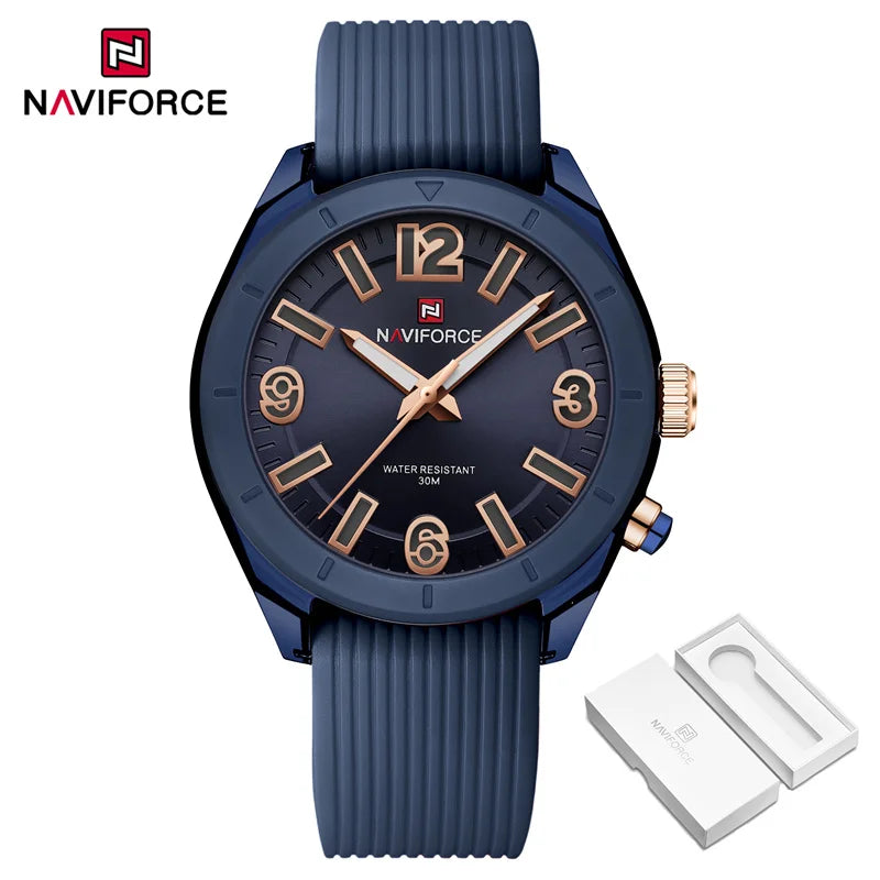 New Fashion Women's Watches Ladies Waterproof Quartz Wristwatches Silicone Strap Luminous Watch