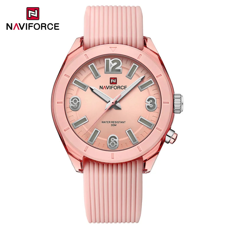 New Fashion Women's Watches Ladies Waterproof Quartz Wristwatches Silicone Strap Luminous Watch