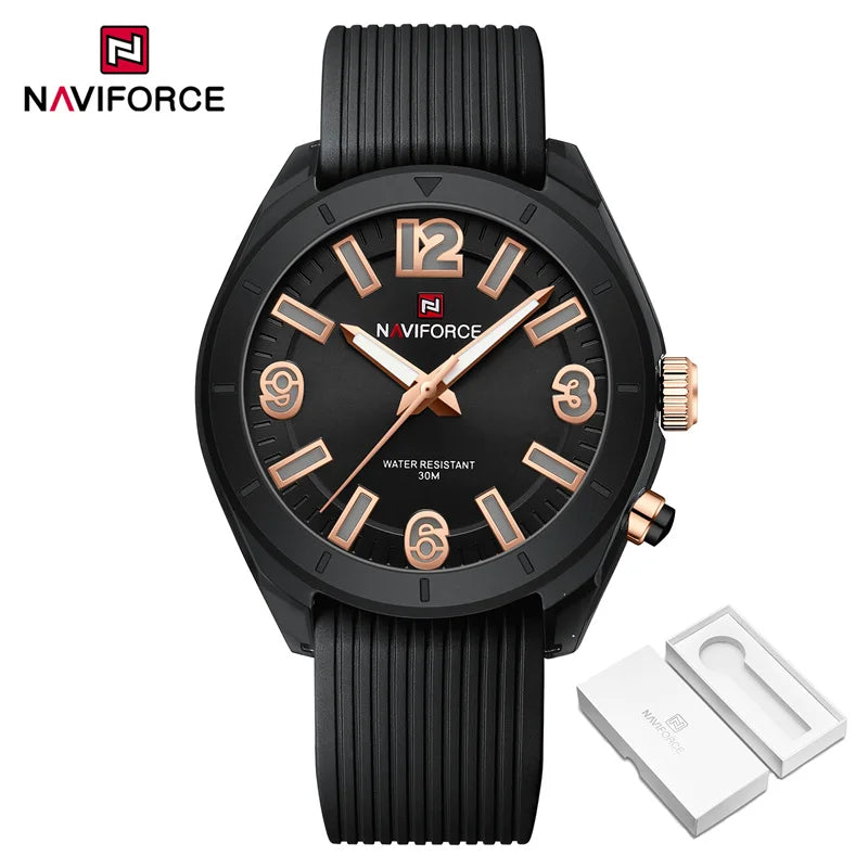 New Fashion Women's Watches Ladies Waterproof Quartz Wristwatches Silicone Strap Luminous Watch