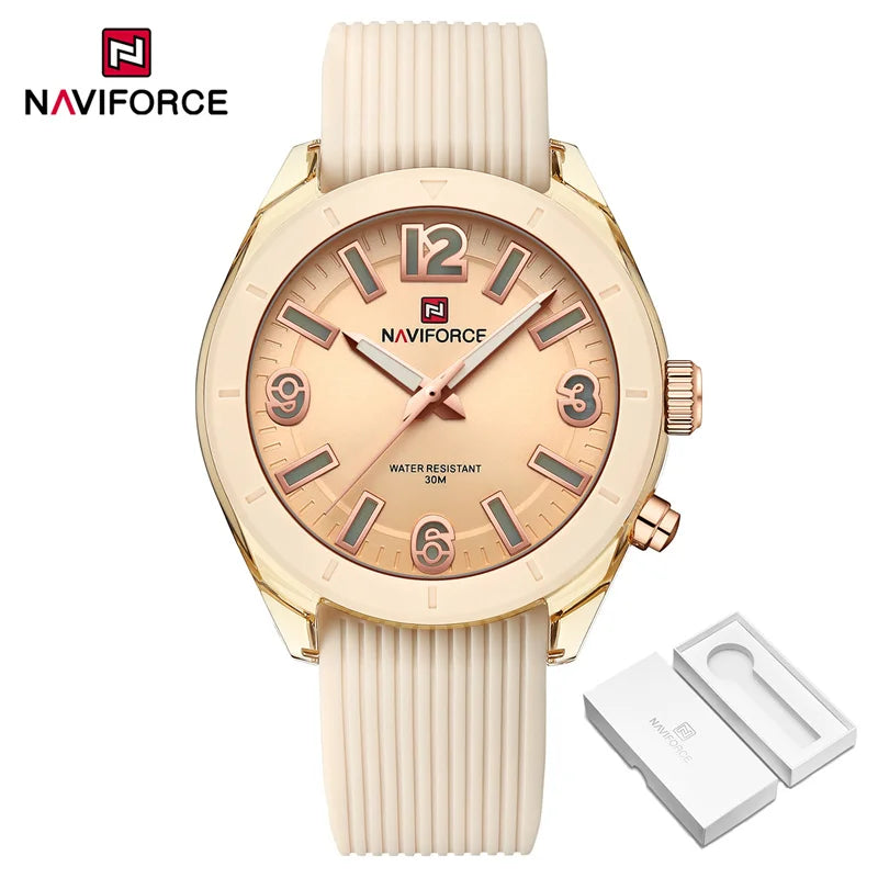 New Fashion Women's Watches Ladies Waterproof Quartz Wristwatches Silicone Strap Luminous Watch