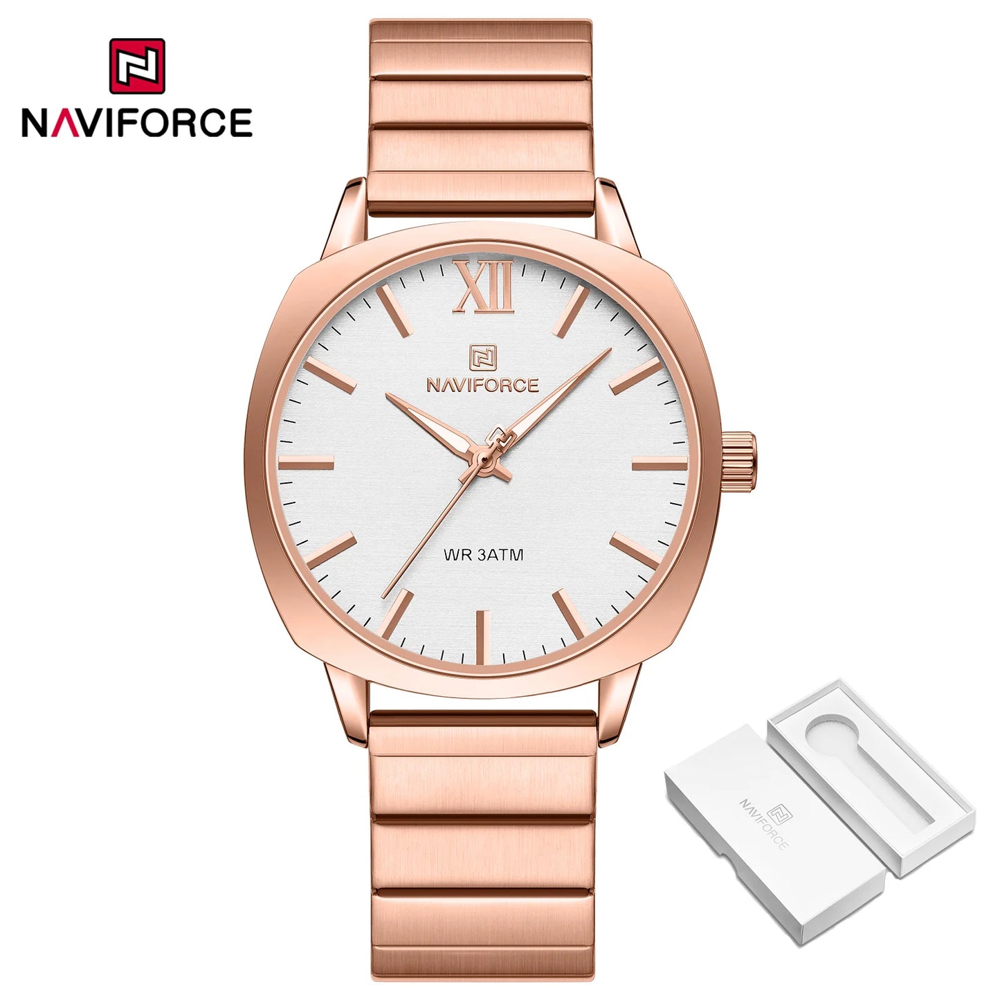 Elegant Automatic Watch For Women Fashion Girl Watches Stainless Steel Waterproof Luminous Wristwatch Lady Gift