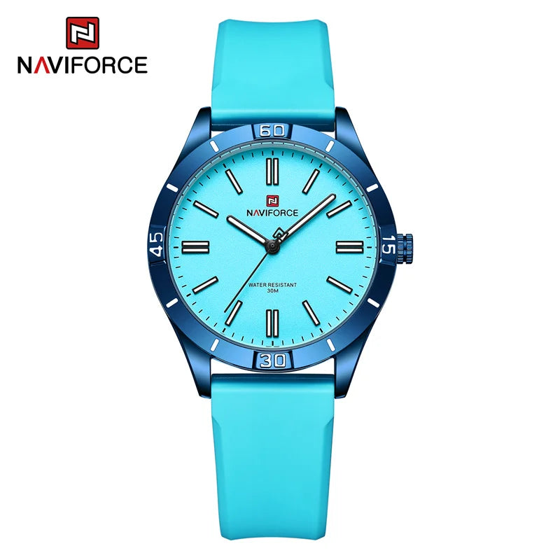 New Design Women's Simple Watch Fashion Ladies Watch Waterproof Silicone Strap Wristwatch