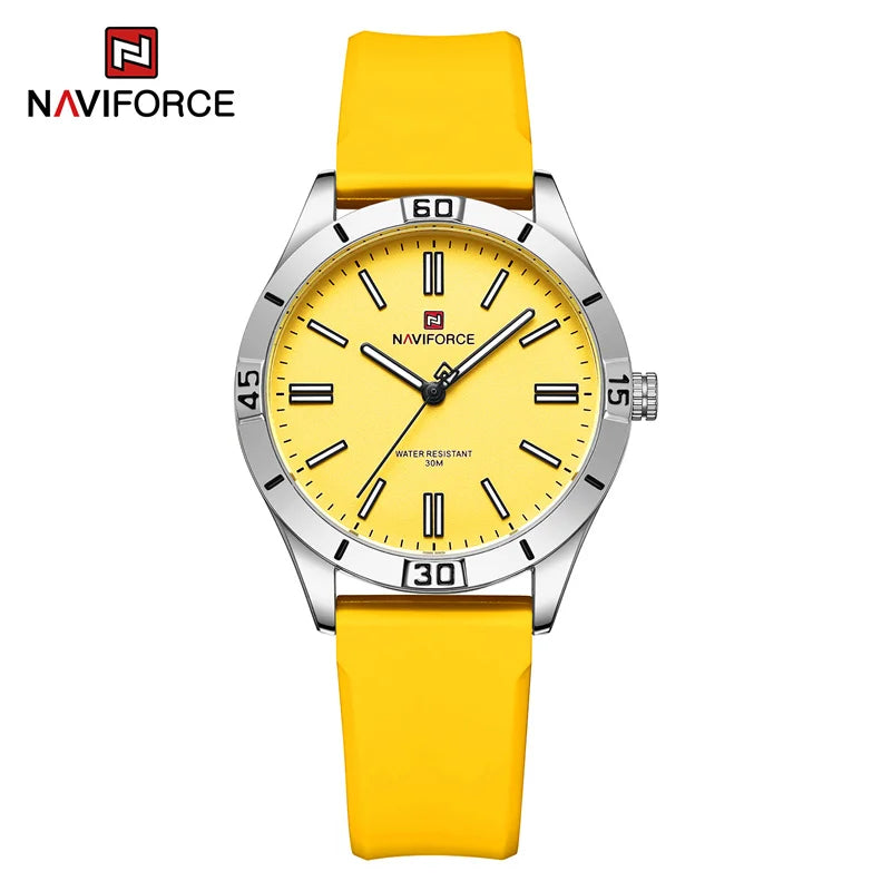 New Design Women's Simple Watch Fashion Ladies Watch Waterproof Silicone Strap Wristwatch