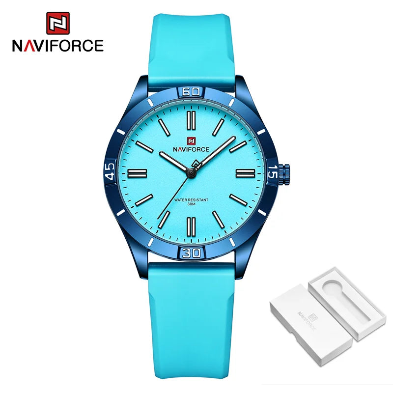 New Design Women's Simple Watch Fashion Ladies Watch Waterproof Silicone Strap Wristwatch