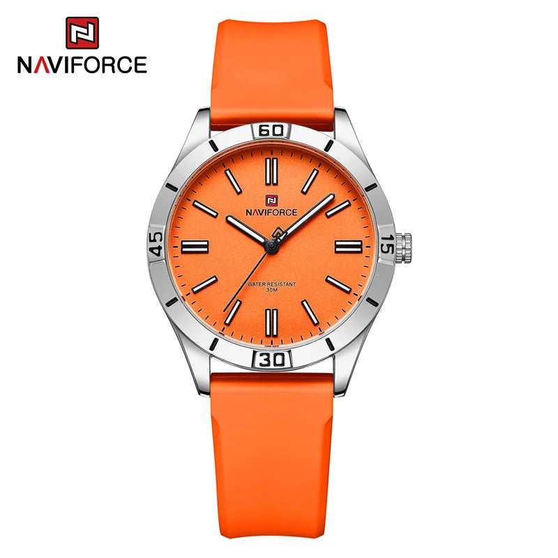 New Design Women's Simple Watch Fashion Ladies Watch Waterproof Silicone Strap Wristwatch