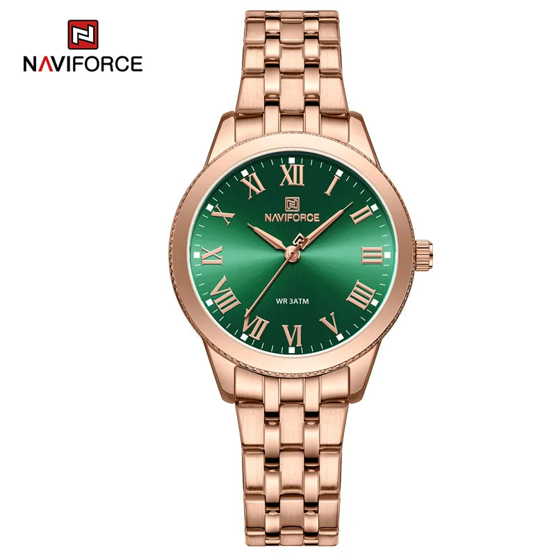 New Women's Luxury Watch Waterproof Elegant Ladies Watch Stainless Steel Bracelet Wristwatches