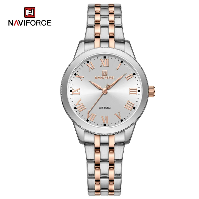 New Women's Luxury Watch Waterproof Elegant Ladies Watch Stainless Steel Bracelet Wristwatches