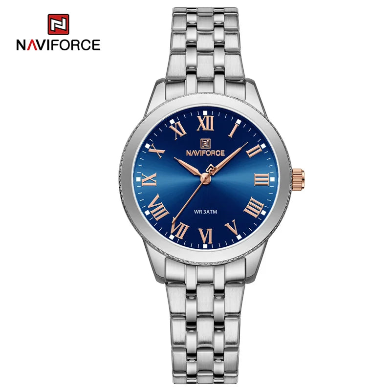 New Women's Luxury Watch Waterproof Elegant Ladies Watch Stainless Steel Bracelet Wristwatches