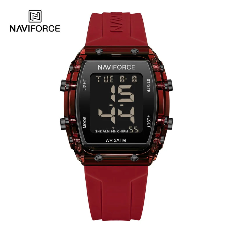 Women's Watches Silicone Strap Female Electronic Watch Waterproof Ladies Wristwatches